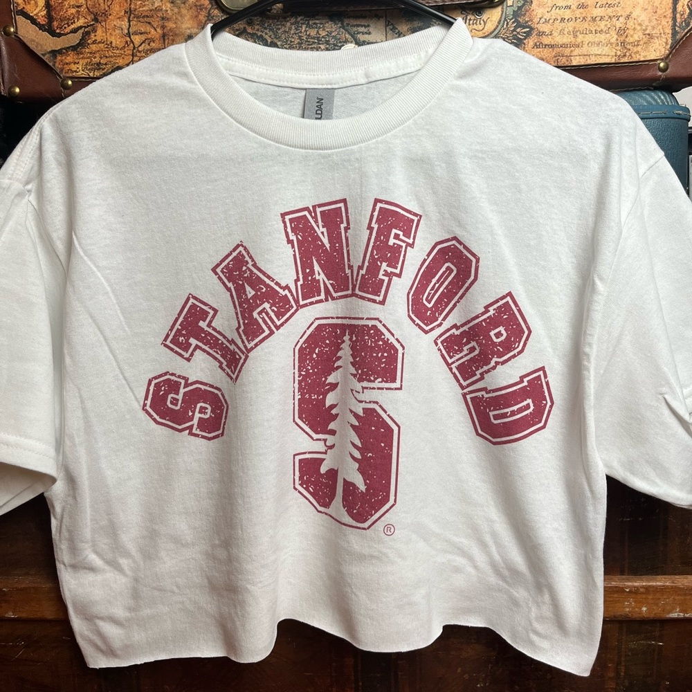 Stanford University crop top S-3X available